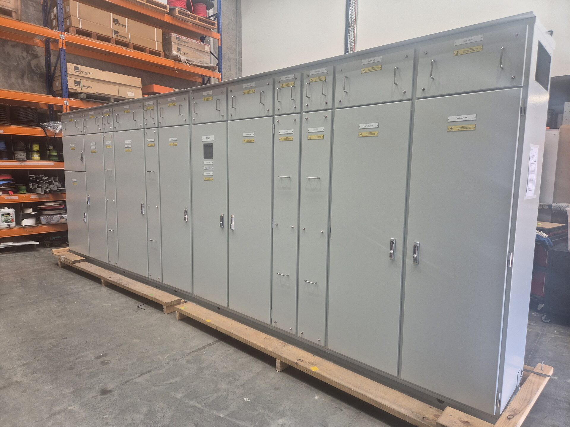 HTC Coldstores — main switchboards