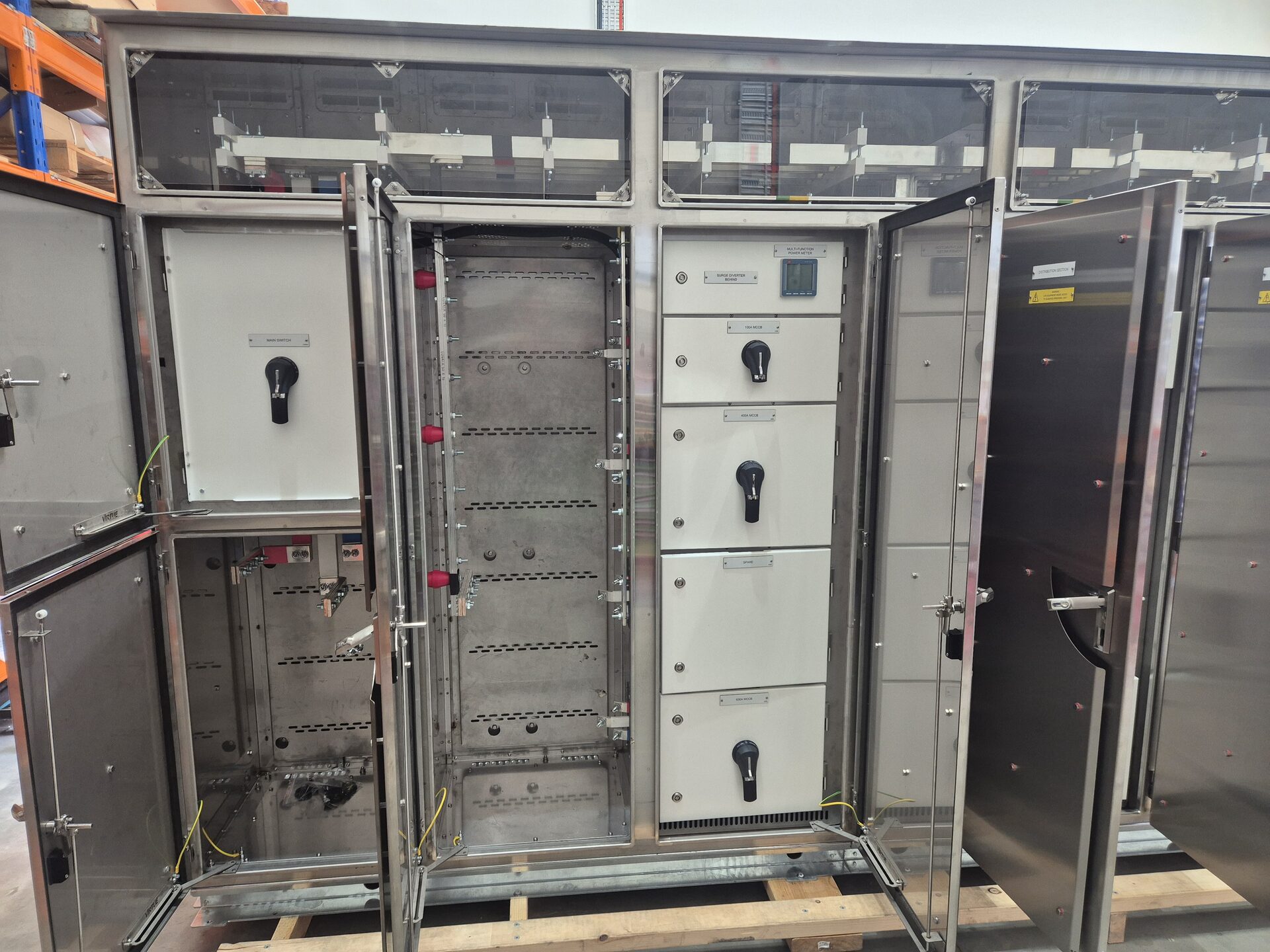 Marsden State School — main switch and metering chassis