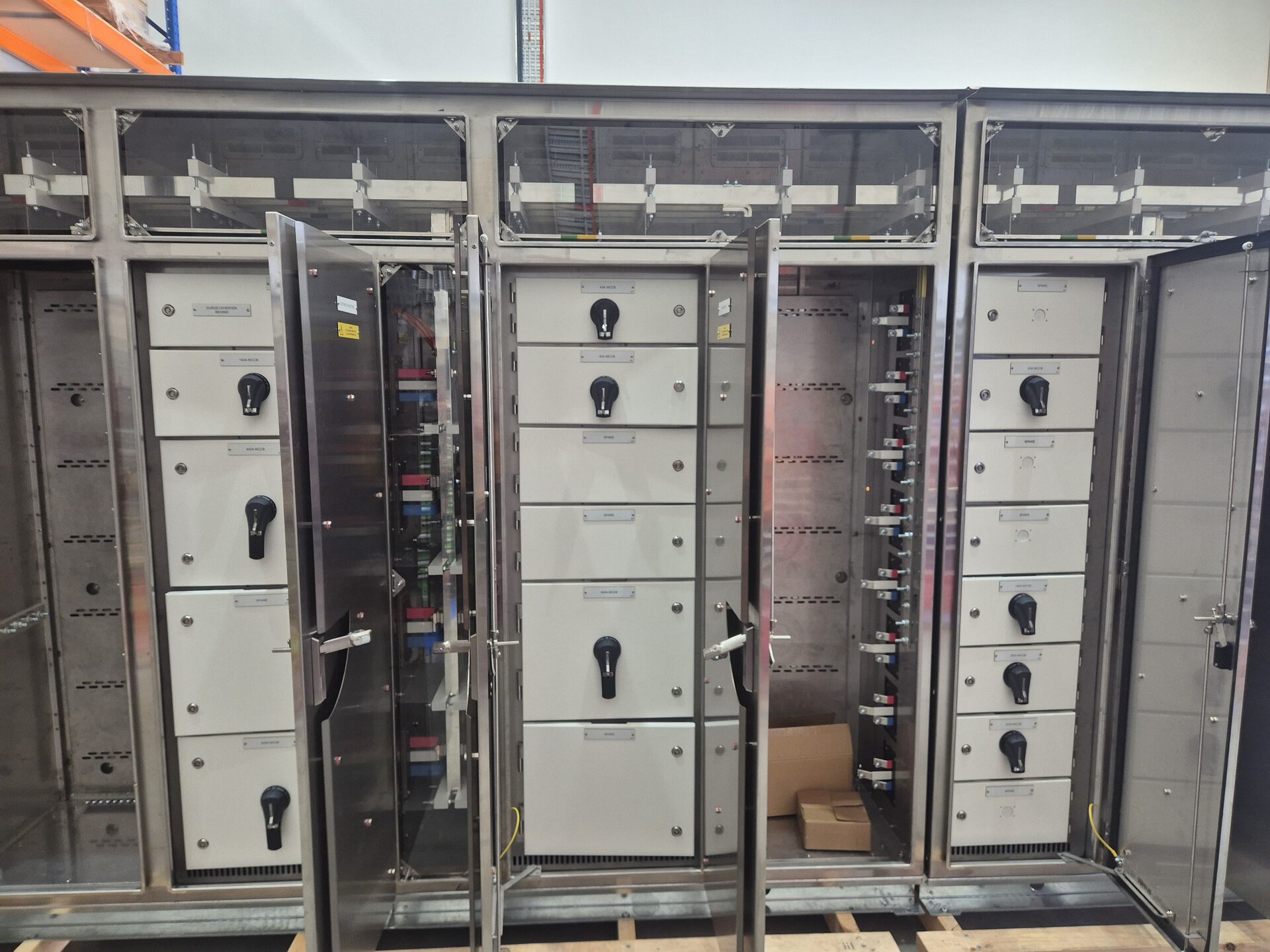 Marsden State School — MCCB distribution, doors open