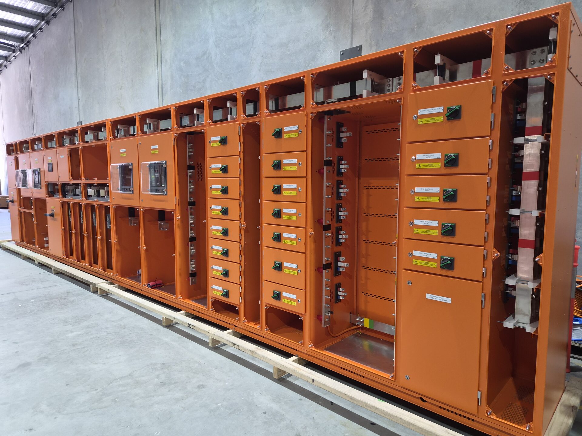 Avondale — distribution and ventilation control columns