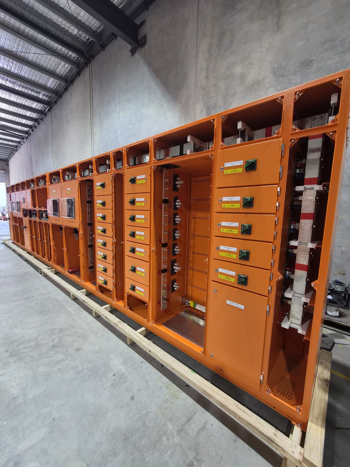 Avondale — board run during fit-out
