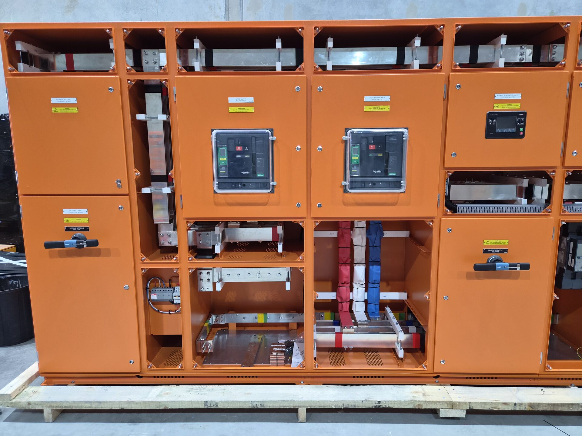 Avondale — mains and generator supply main switches