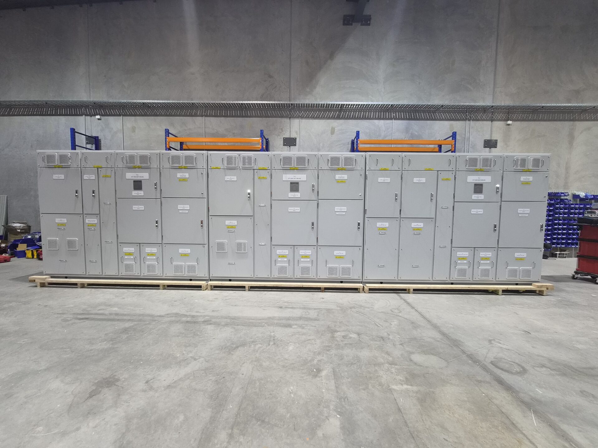 Fox Road — site main switchboards
